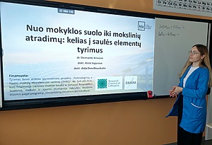 paskaita mokiniams Vilkaviškyje