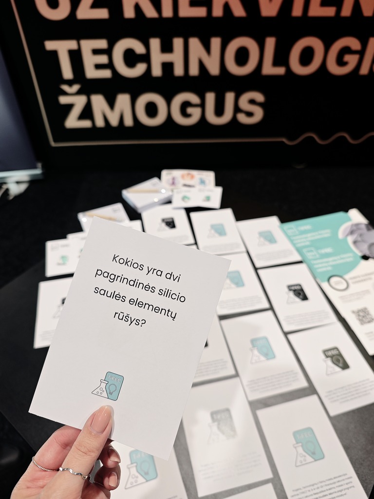 TiFEC projekto pristatymas Karjeros dienose