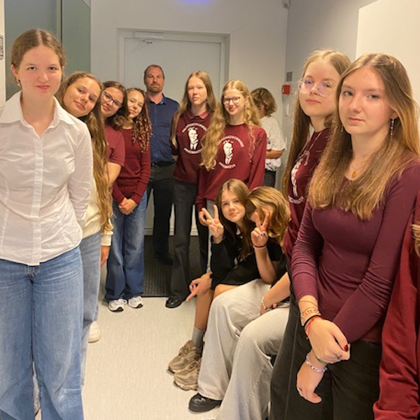 mokiniai lankosi KTU