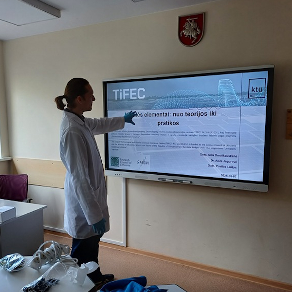 pristatomas Tifec projektas